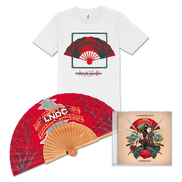 CD Onna Bugeisha + Abanico + Camiseta Abanico